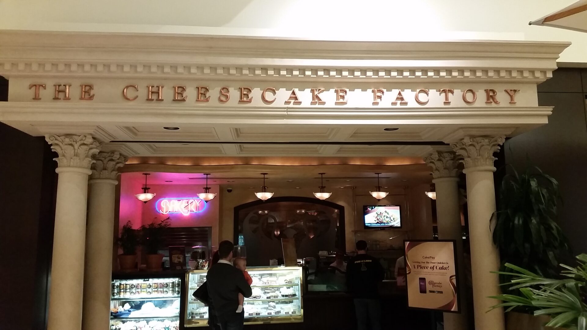 Cheesecake Factory eine bekannte Restaurantkette!