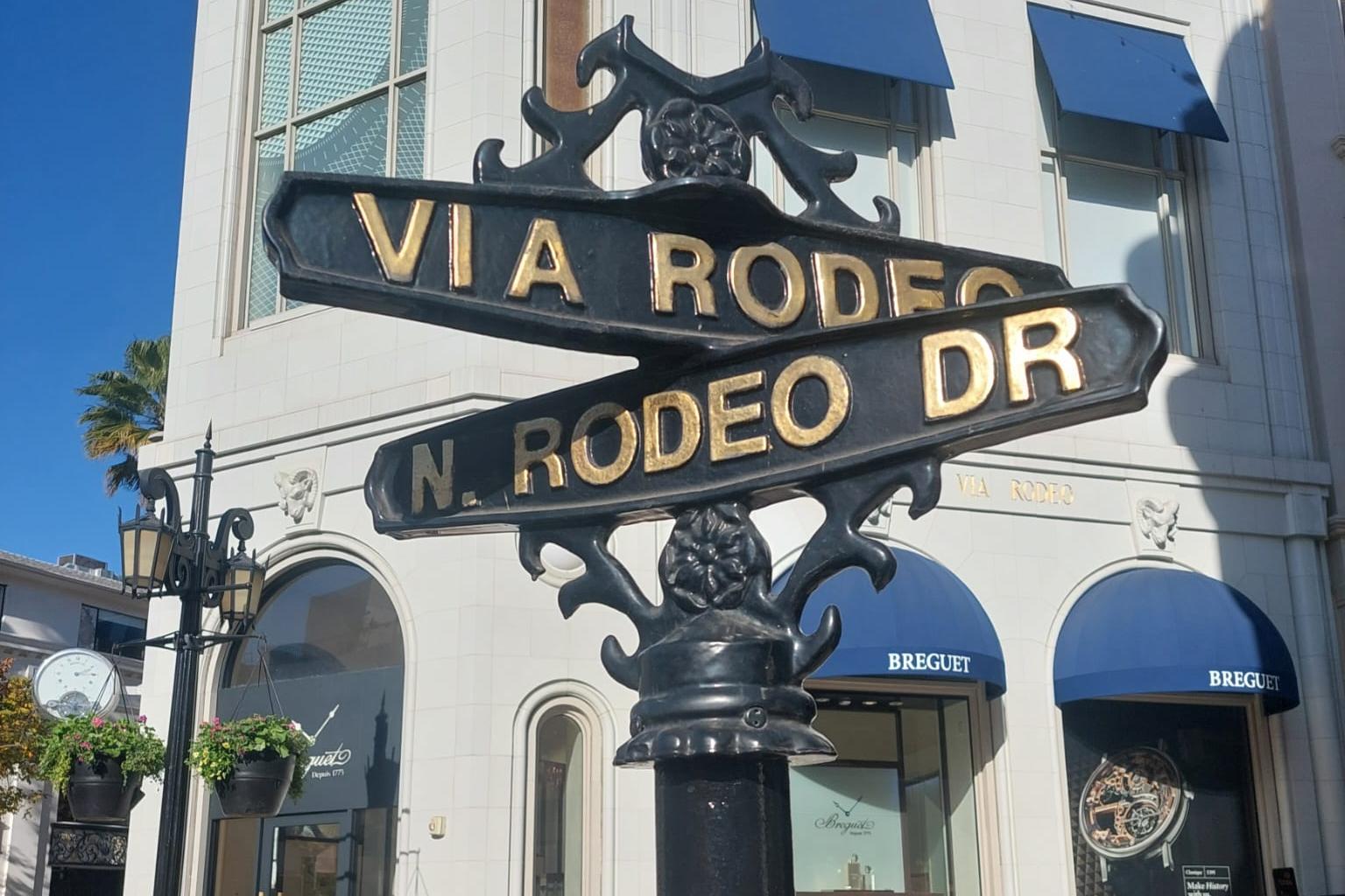 Rodeo Drive in Beverly Hills Luxus undLifestyle